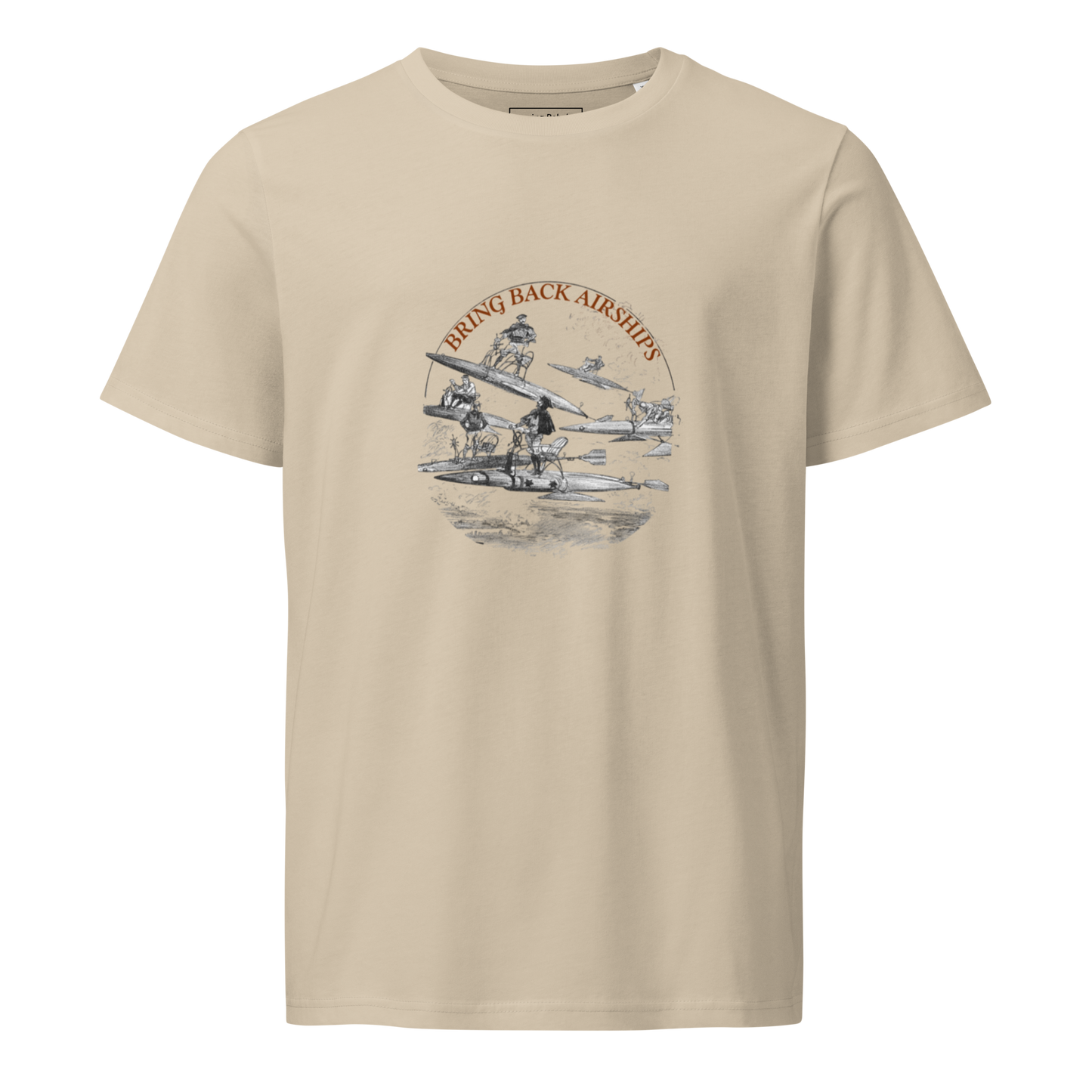 Bring Back Airships! Unisex organic mid-light t-shirt