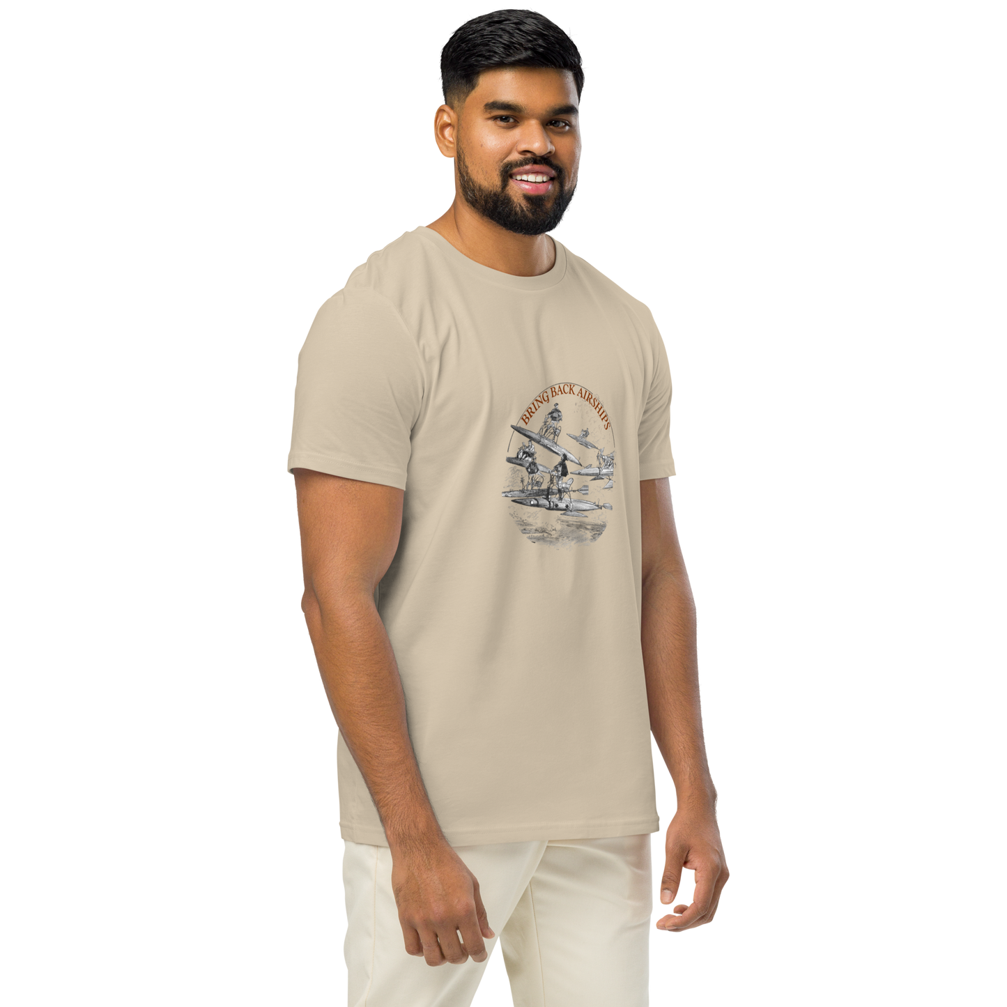 Bring Back Airships! Unisex organic mid-light t-shirt