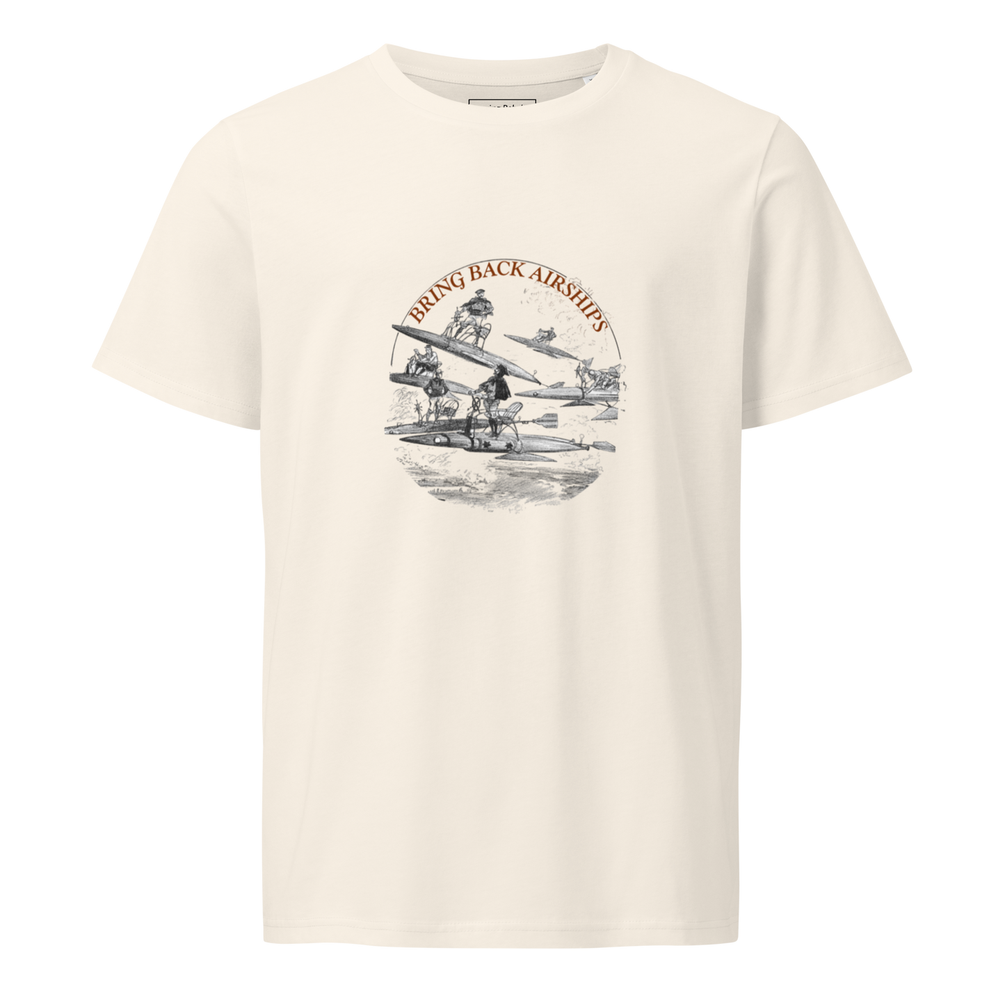 Bring Back Airships! Unisex organic mid-light t-shirt