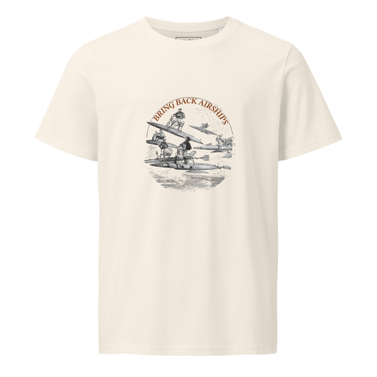 Bring Back Airships! Unisex organic mid-light t-shirt