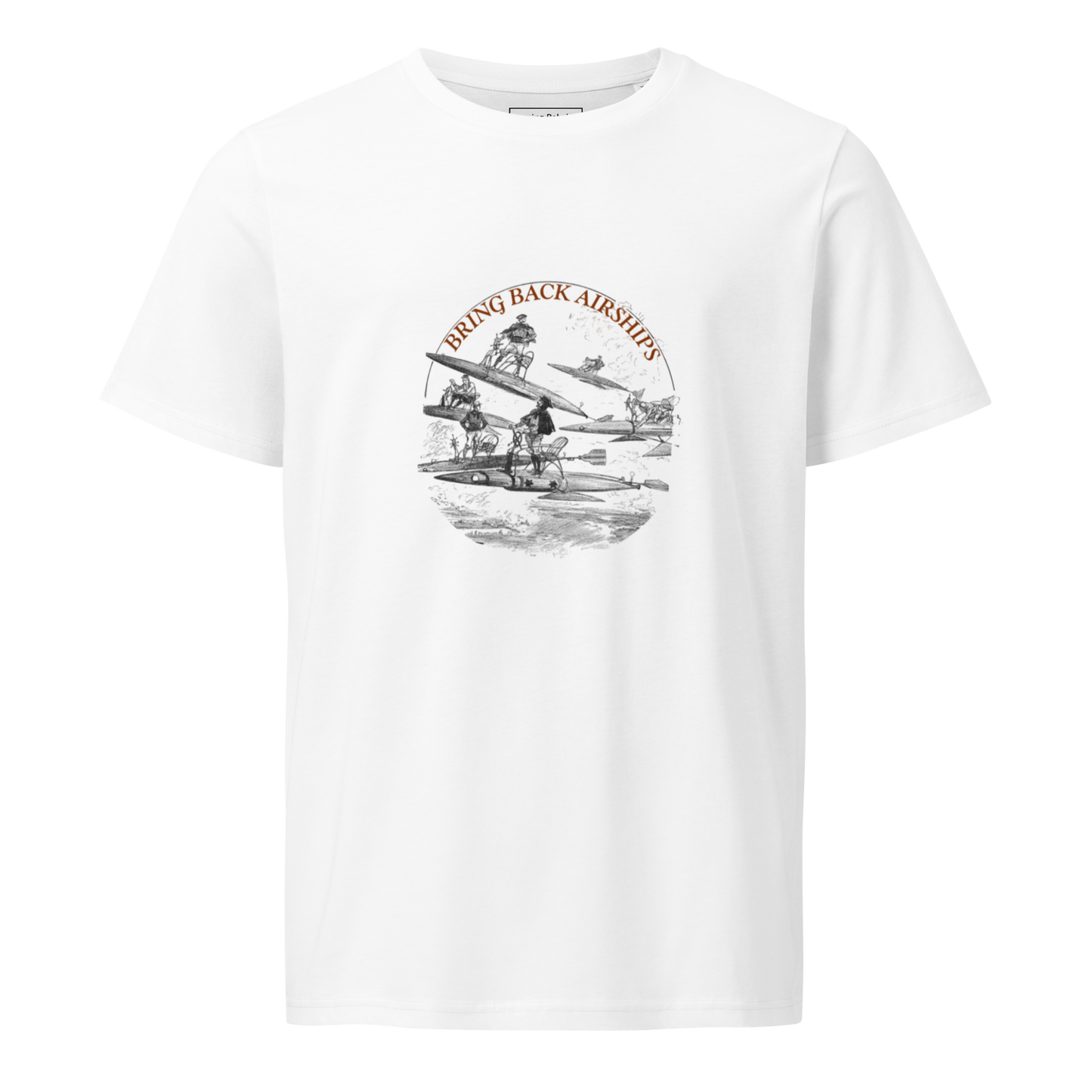 Bring Back Airships! Unisex organic mid-light t-shirt
