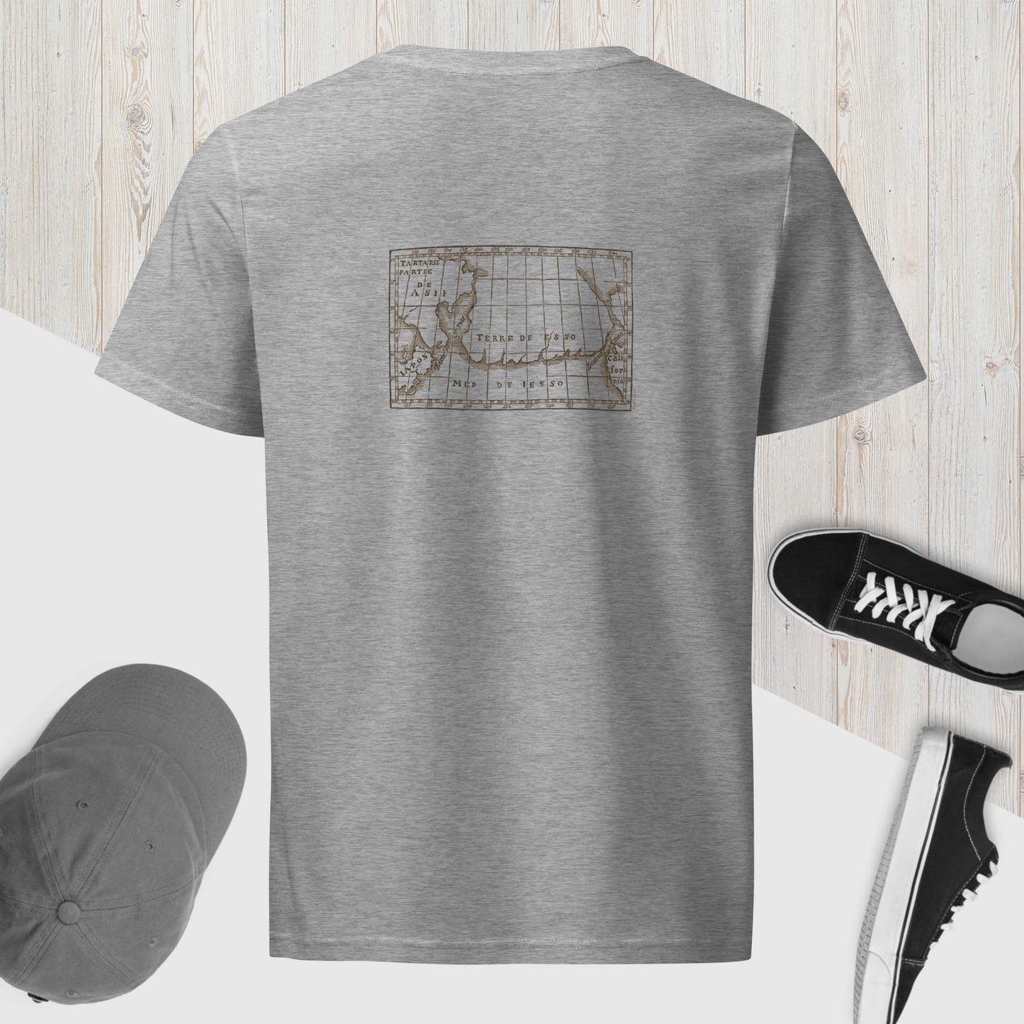 Terre de Iesso Unisex organic mid-light t-shirt