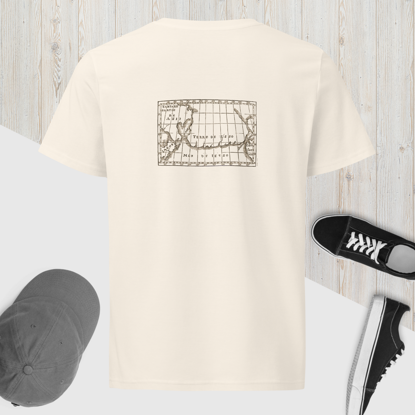 Terre de Iesso Unisex organic mid-light t-shirt